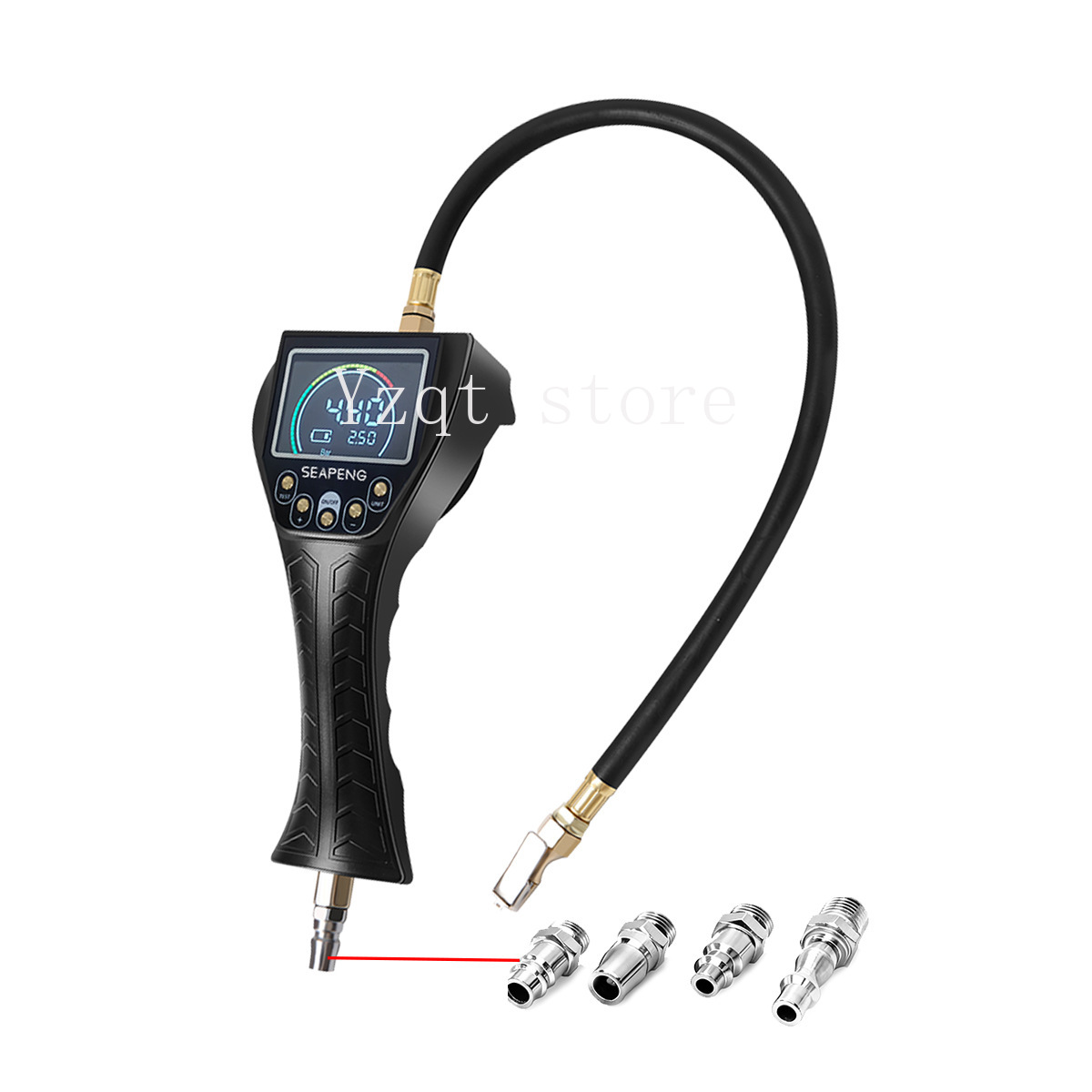 Digital Tire Pressure Gauge Rechargeable - Manomètre numérique de pression des pneus