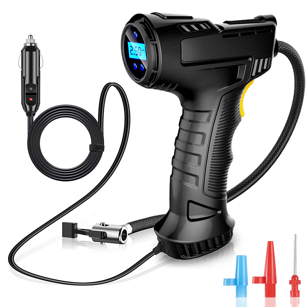 Cordless Tire Inflator 150Psi - Compresseur d'air numérique portable sans fil