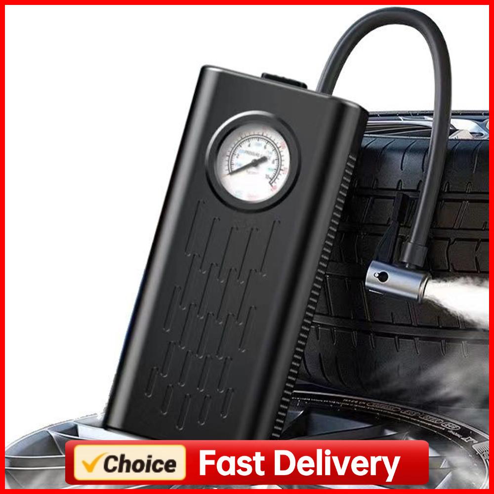 Cordless Inflator For Car Bike Ball - Compresseur d'air portable sans fil avec