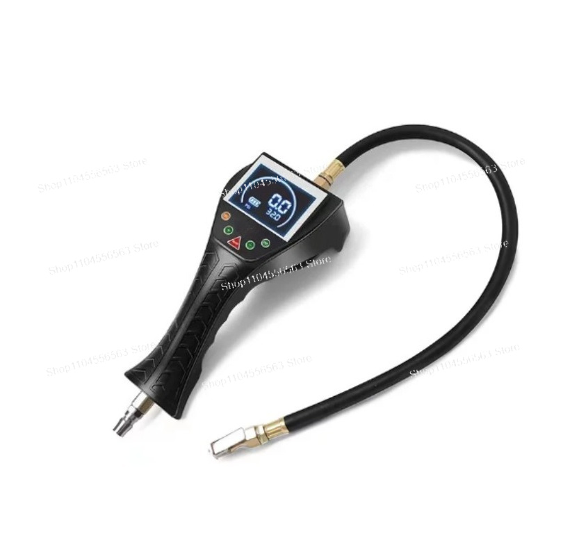 Gonfleur de pneus automatique  - Tire Inflator With Pressure Gauge Auto Stop avis et prix