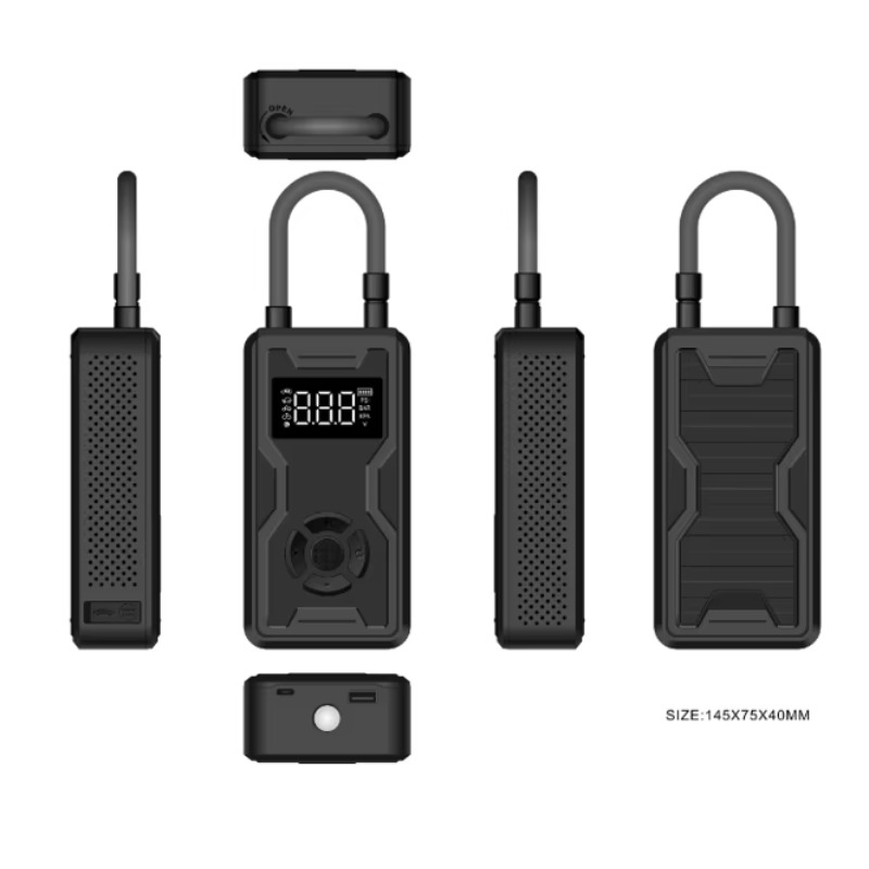 Pompe à air portable 7000 mAh, - Cordless Inflator For Car Bike Ball avis et prix