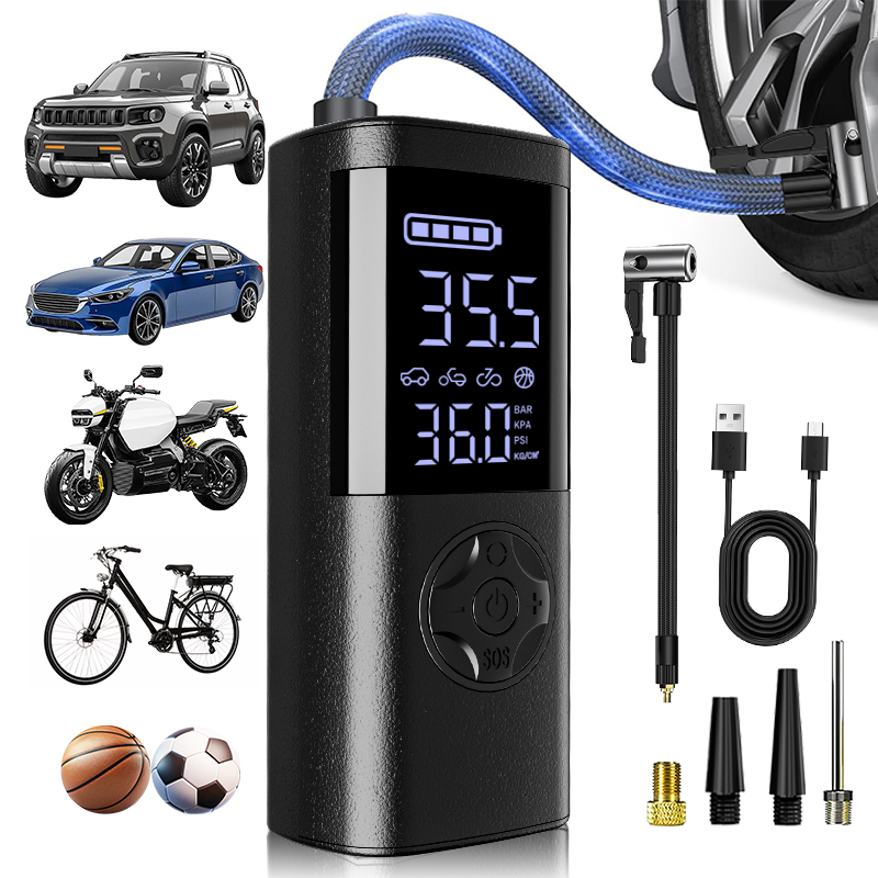 Compresseur d'air portatif de  - Cordless Tire Inflator 150Psi avis et prix