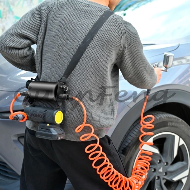 Compresseur d'air sans fil de  - Cordless Air Pump 20V Battery avis et prix