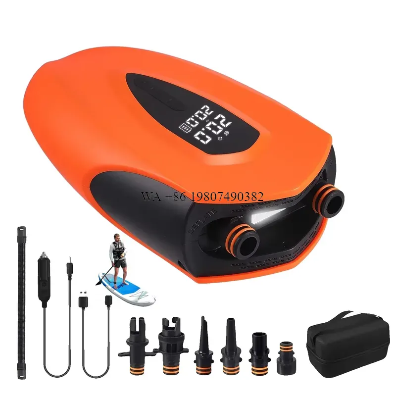 Nouvelle pompe à air portable  - Portable Air Compressor 12V Digital avis et prix