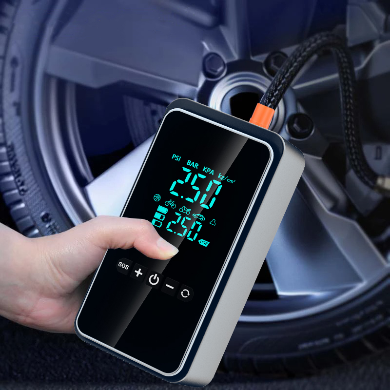 Pompe à air sans fil pour voit - Portable Air Compressor 12V Digital avis et prix