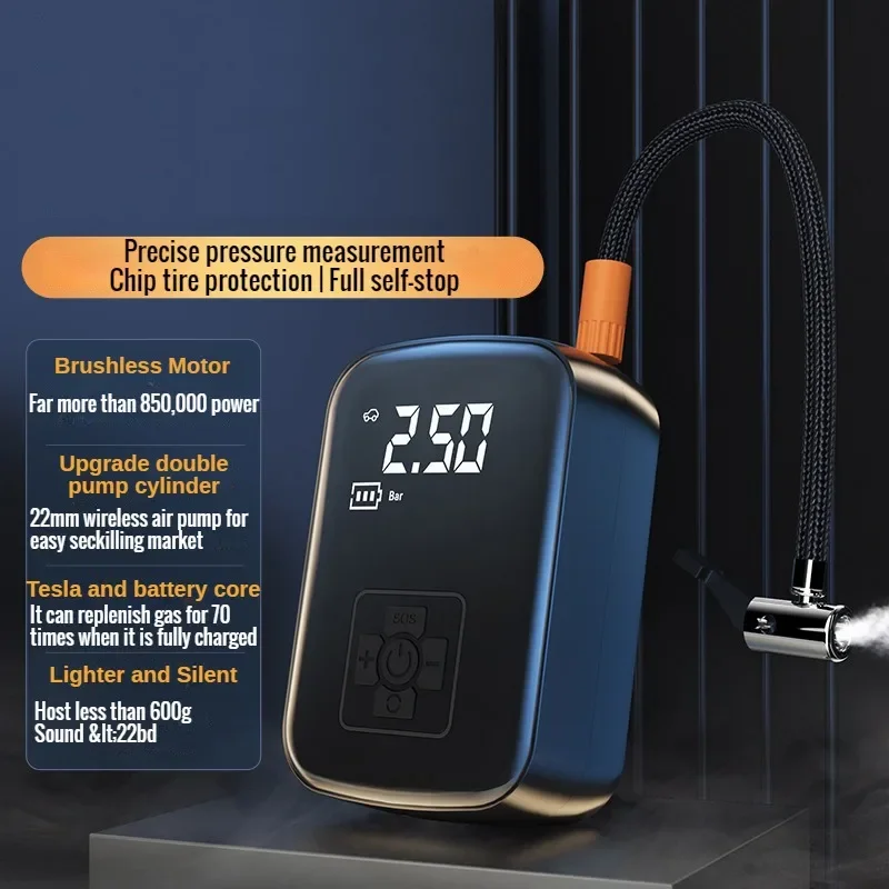 Compresseur d'air portable, po - Cordless Tire Inflator 150Psi avis et prix