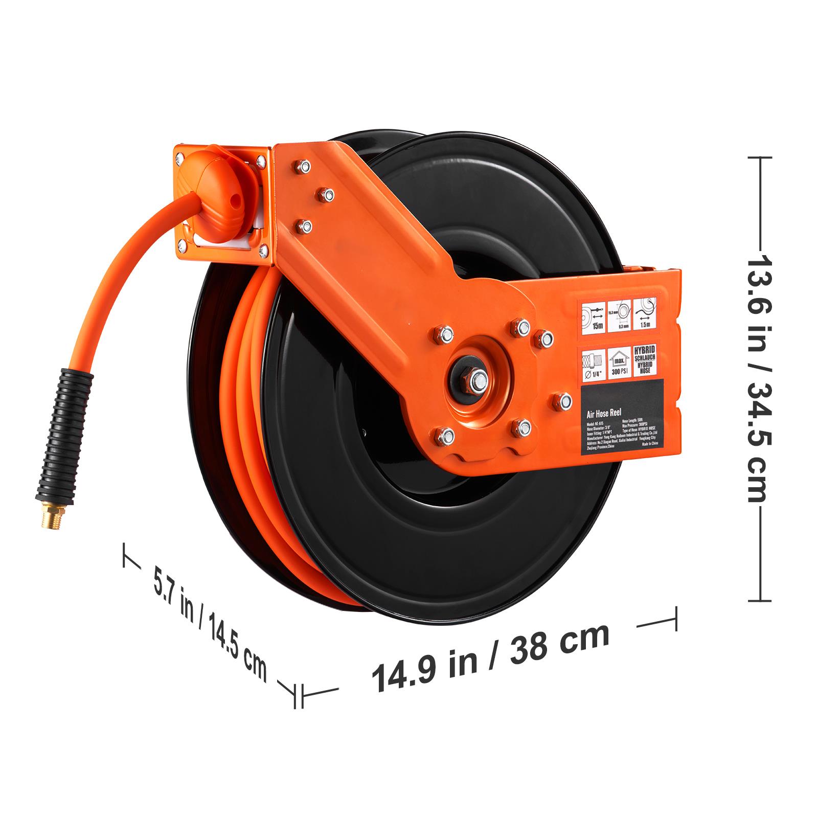 Enrouleur de tuyau d'air rétra - Air Compressor 300Psi Heavy Duty avis et prix