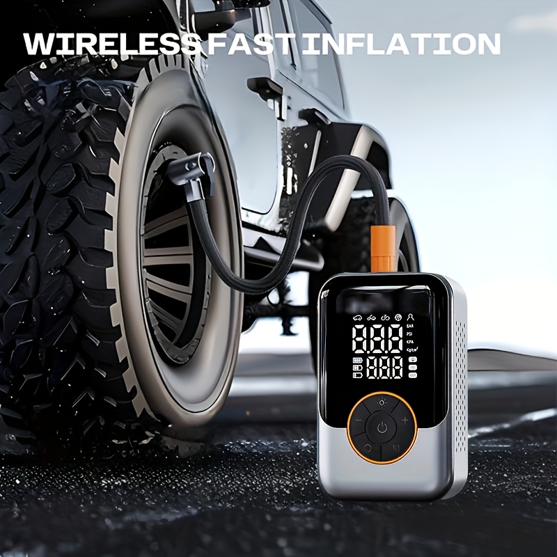 Compresseur d'air portable pou - Cordless Tire Inflator 150Psi avis et prix