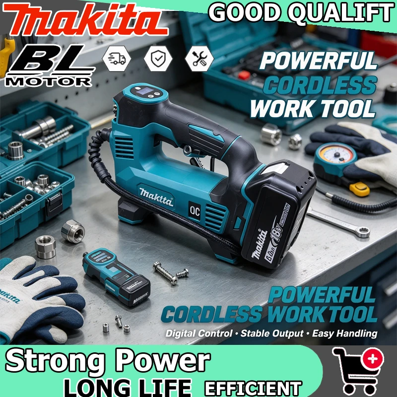 Gonfleur d'air sans fil Makita - Cordless Tire Inflator 150Psi avis et prix