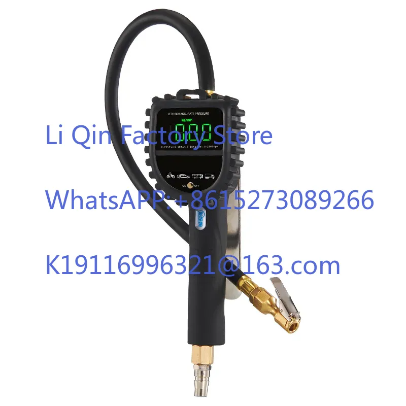 Manomètre numérique rechargeab - Digital Tire Pressure Gauge Rechargeable avis et prix