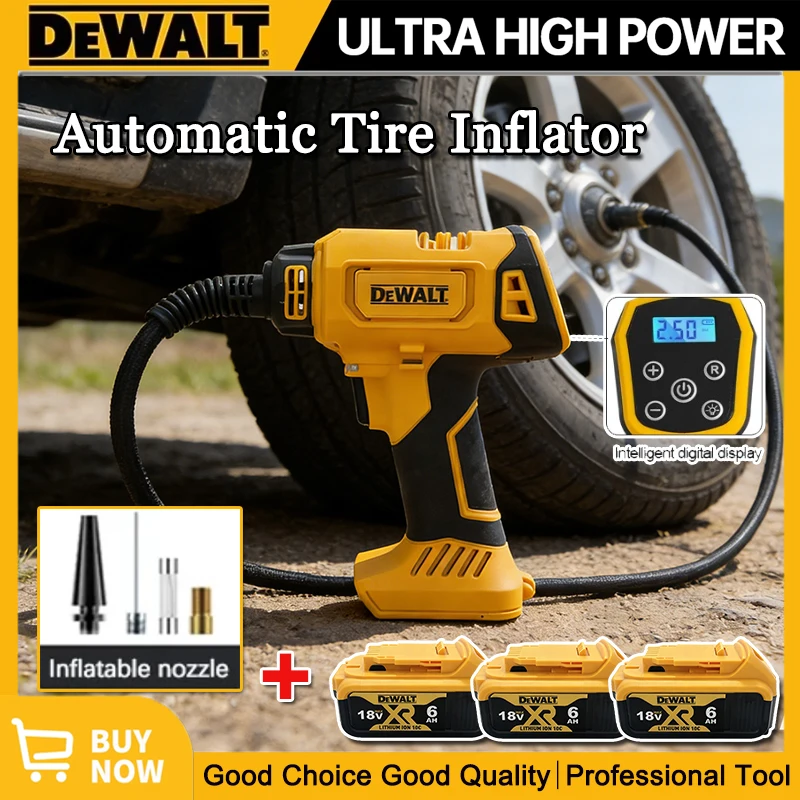 Compresseur d'air Dewalt, gonf - Digital Tire Pressure Gauge Rechargeable avis et prix