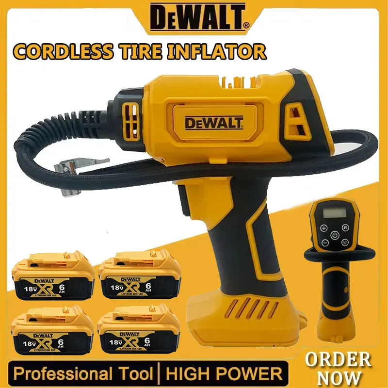 Compresseur d'air Dewalt, gonf - Digital Tire Pressure Gauge Rechargeable avis et prix