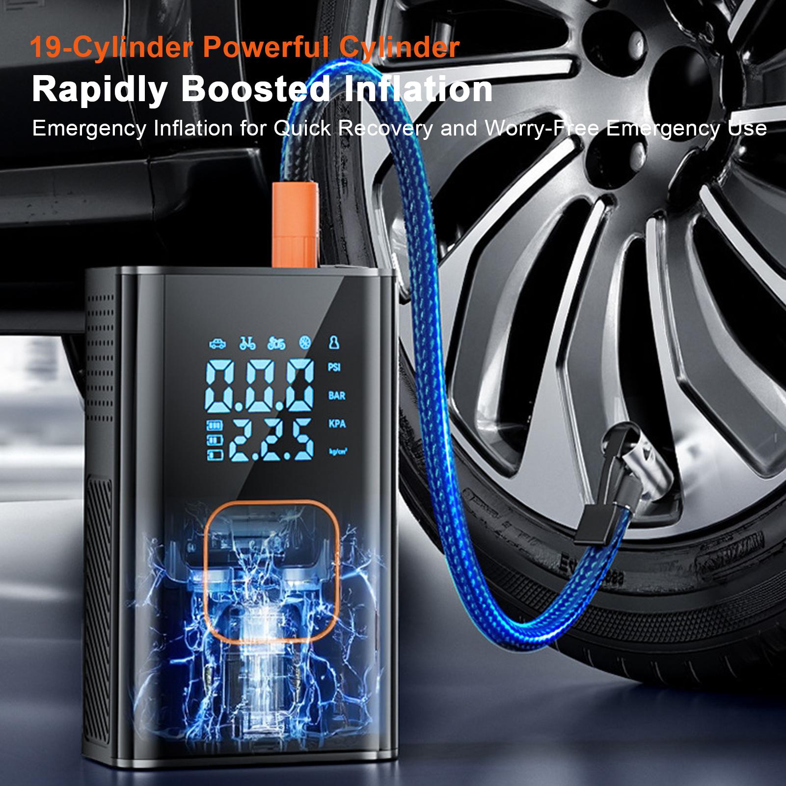 Compresseur d'air Portable, Re - Cordless Tire Inflator 150Psi avis et prix