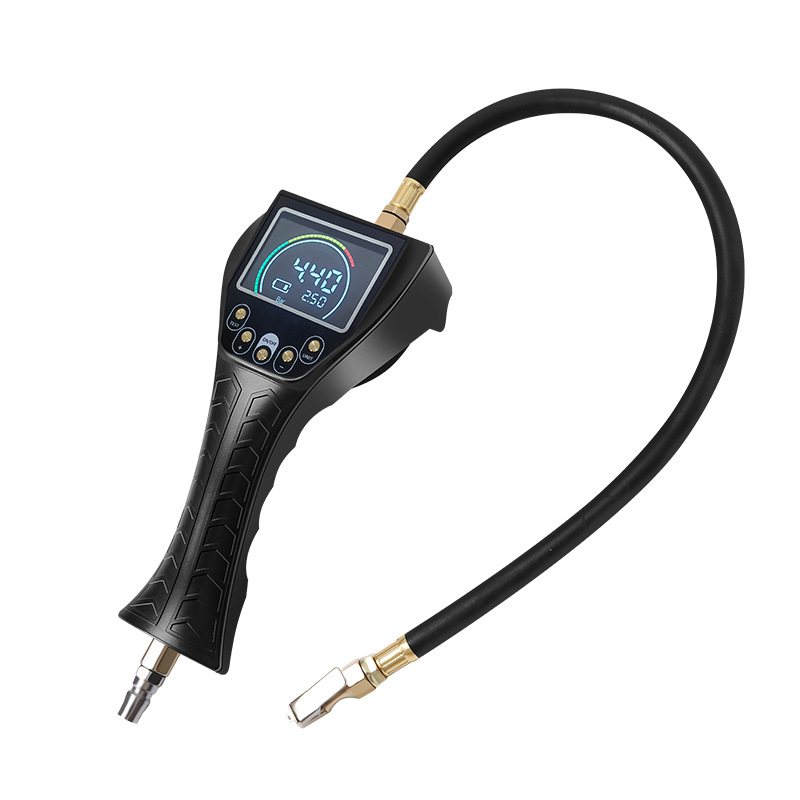 Manomètre numérique portable p - Tire Inflator With Pressure Gauge Auto Stop avis et prix