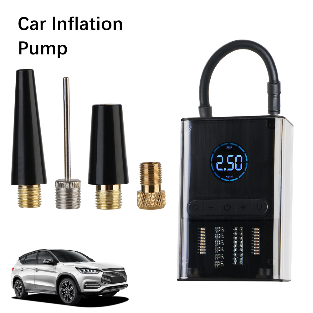 Pompe à air portable sans fil  - Portable Air Compressor 12V Digital avis et prix