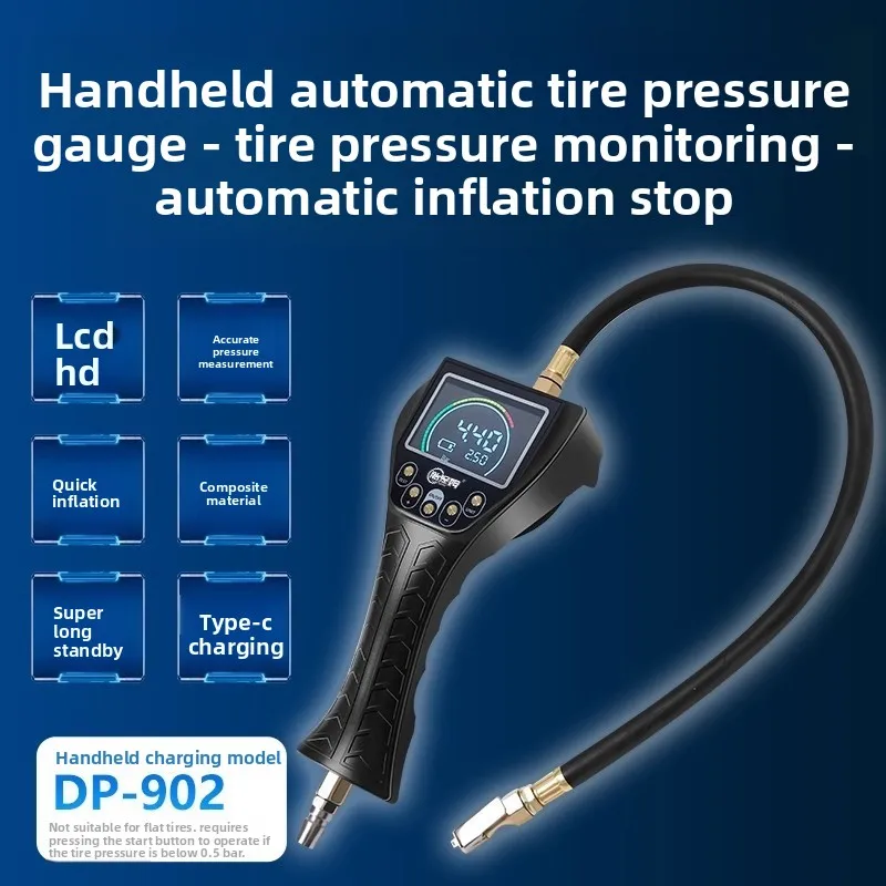 Manomètre numérique de pressio - Digital Tire Pressure Gauge Rechargeable avis et prix