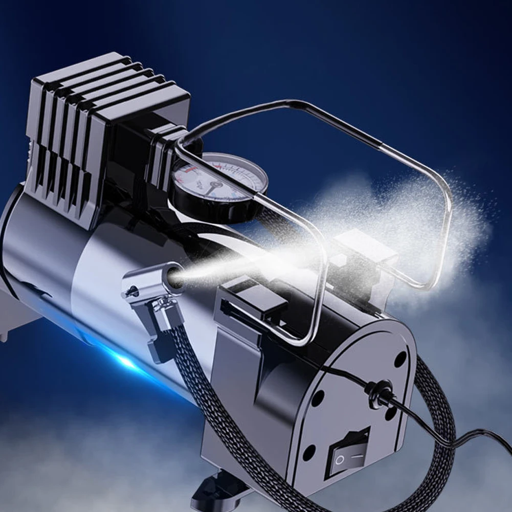 Compresseur d'air portable en  - Tire Inflator Dual Cylinder avis et prix