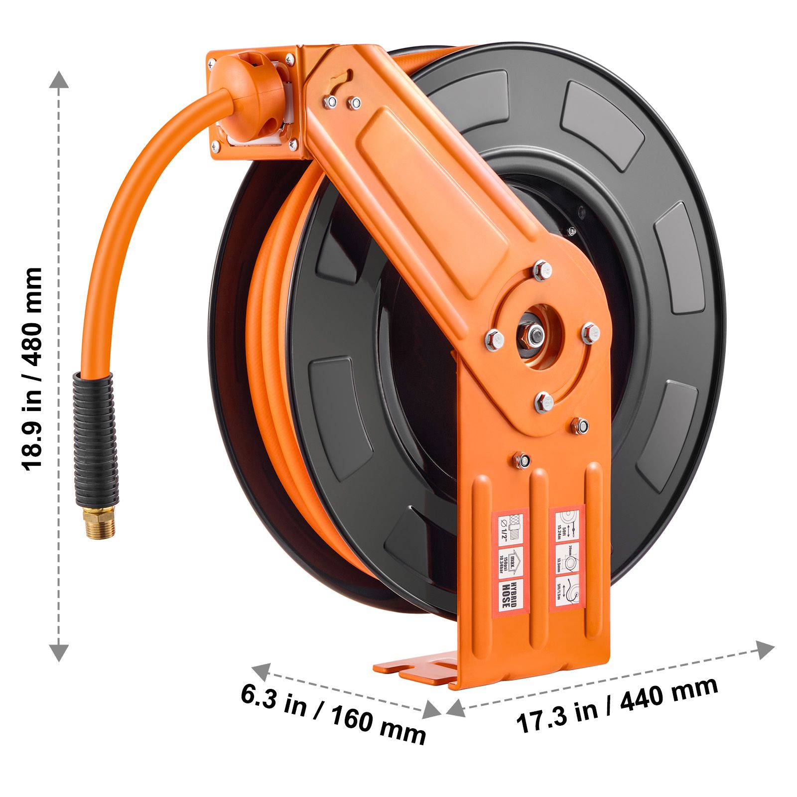 Enrouleur de tuyau d'air rétra - Air Compressor 300Psi Heavy Duty avis et prix
