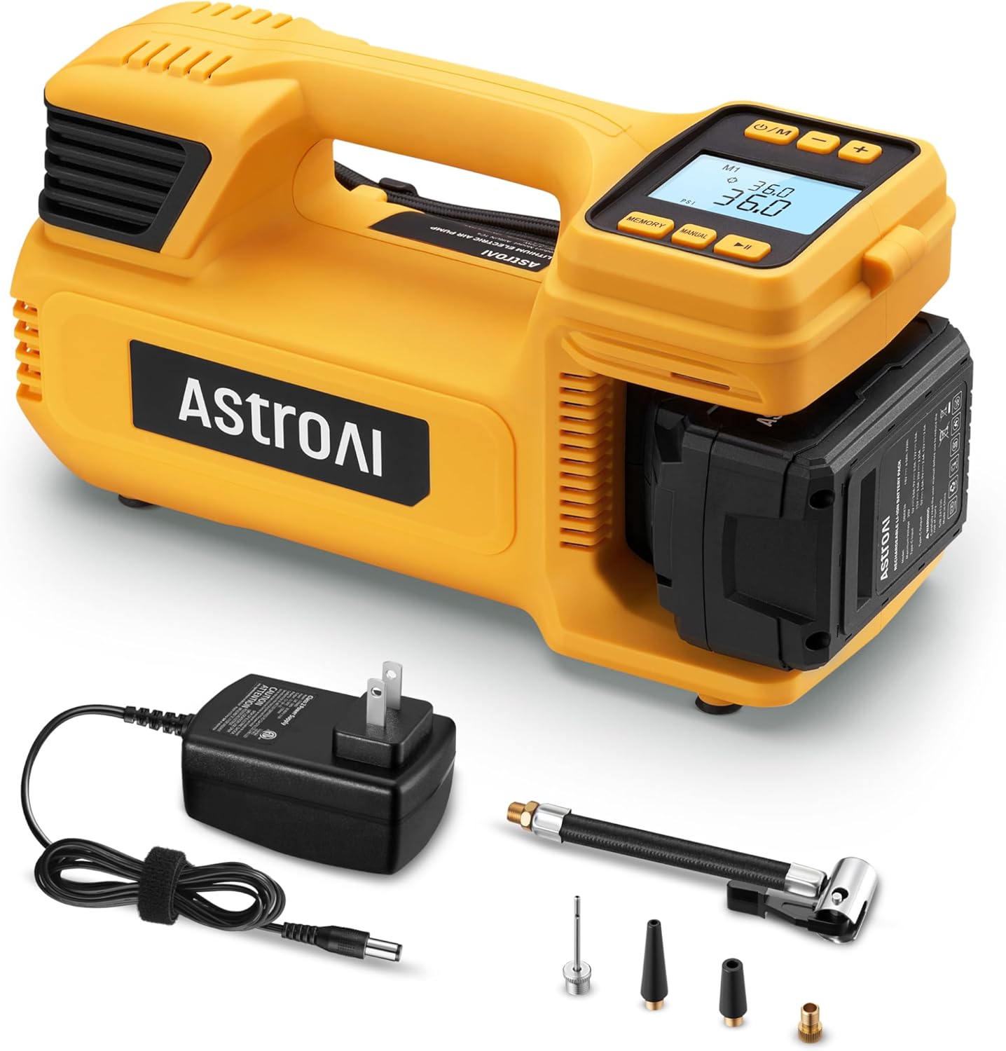Compresseur d'air portable san - Cordless Tire Inflator 150Psi avis et prix
