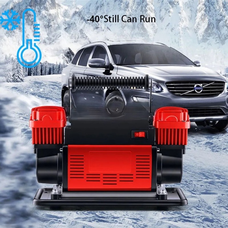 Compresseur d'air Portable gon - Tire Inflator Dual Cylinder avis et prix