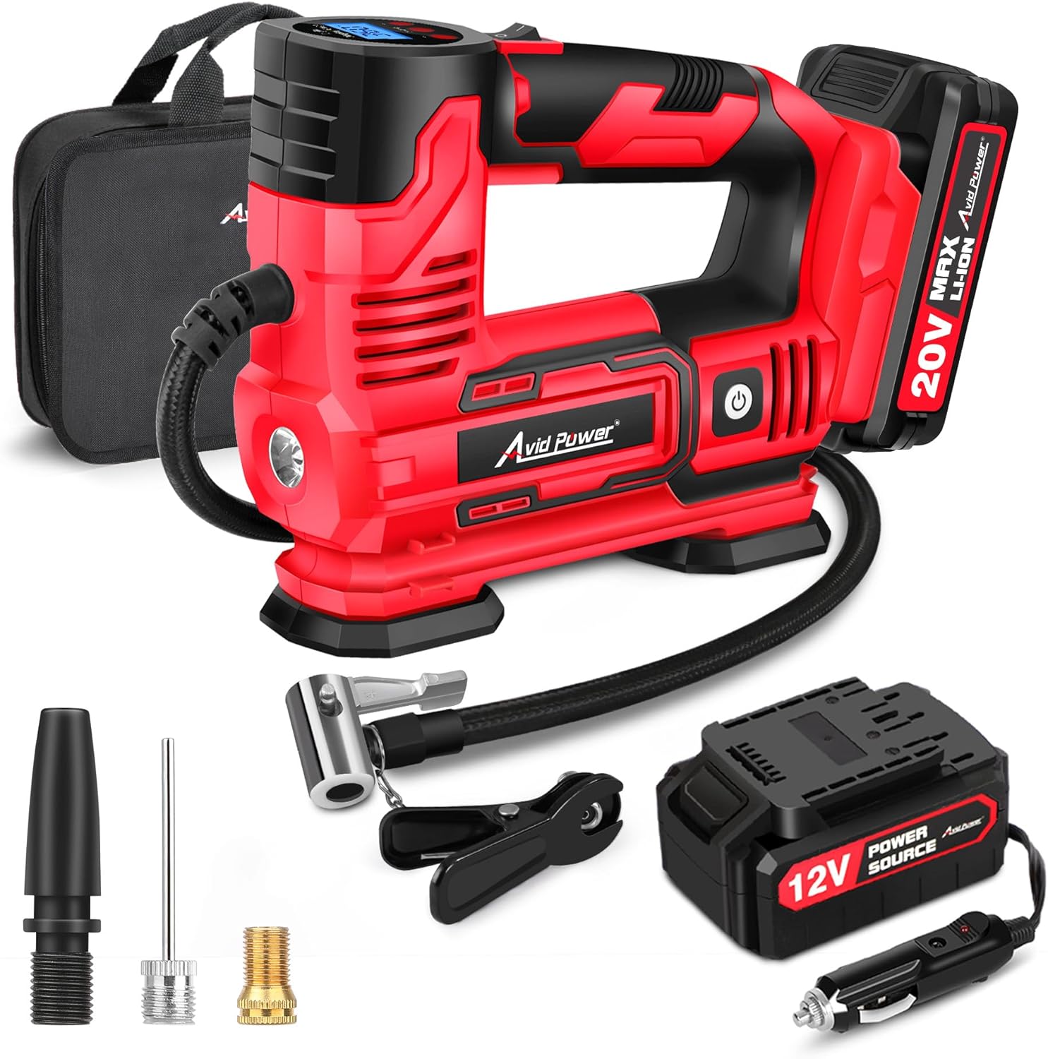 Compresseur d'air portable san - Cordless Air Pump 20V Battery avis et prix