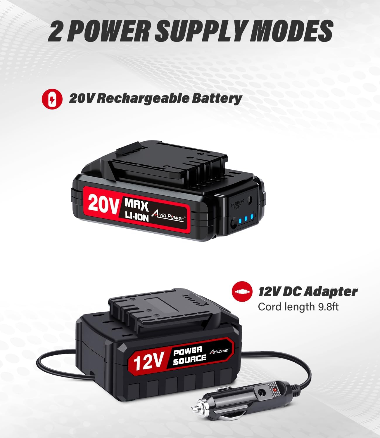 Compresseur d'air portable san - Cordless Air Pump 20V Battery avis et prix