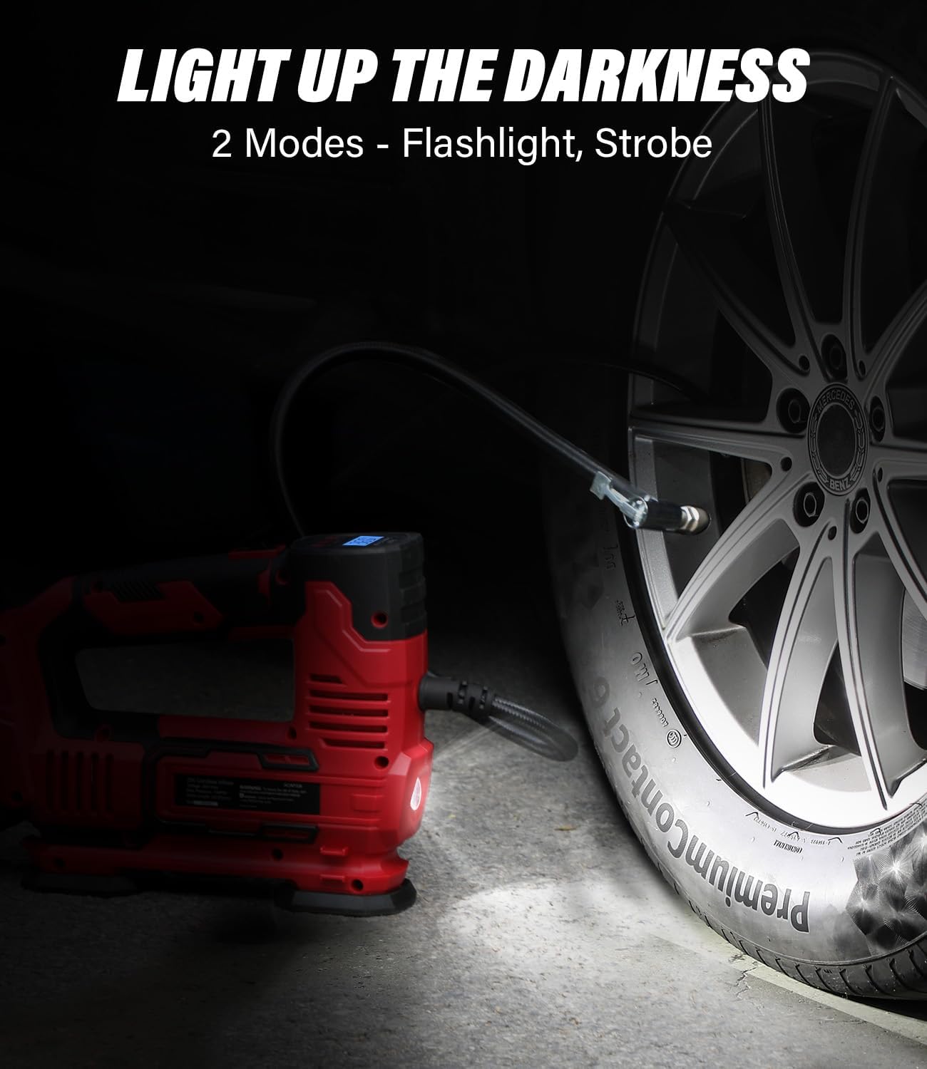 Compresseur d'air portable san - Cordless Air Pump 20V Battery avis et prix