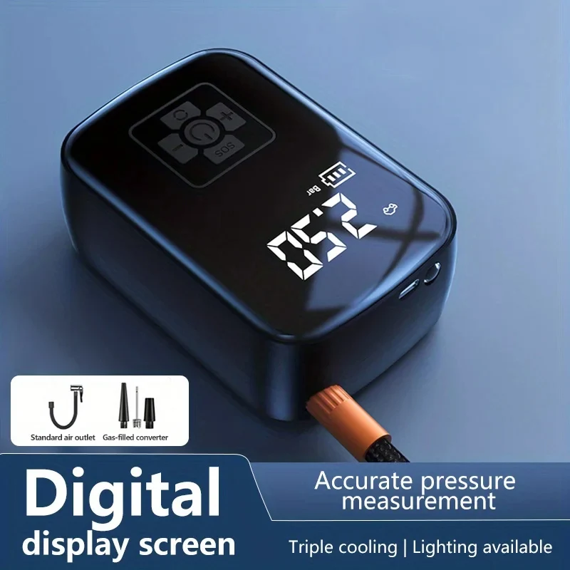 Compresseur d'air portable éle - Cordless Tire Inflator 150Psi avis et prix