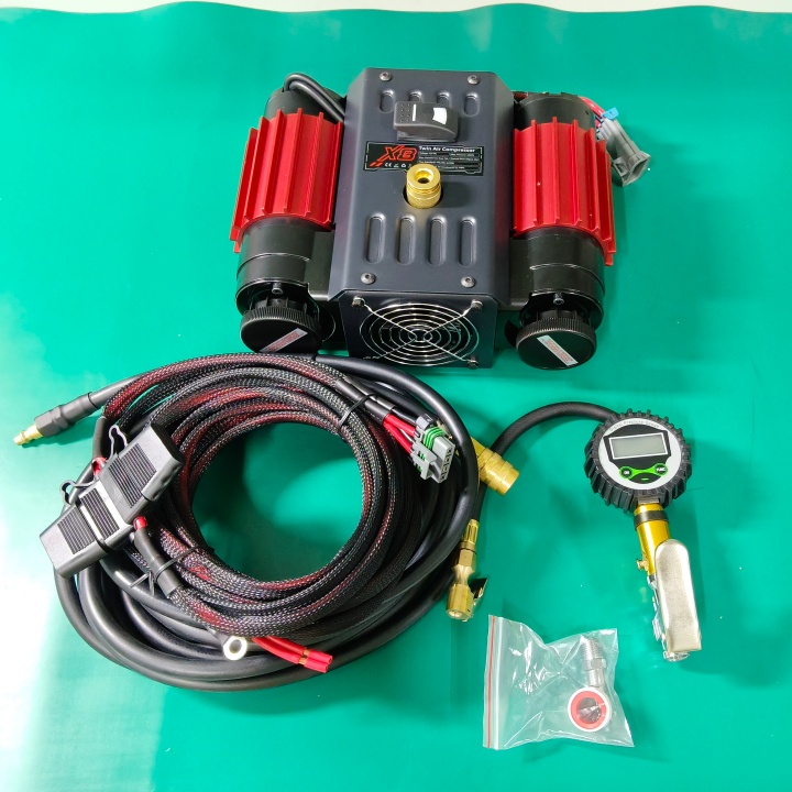 Compresseur d'air double 12V C - Car Tire Inflator 4X4 Offroad avis et prix