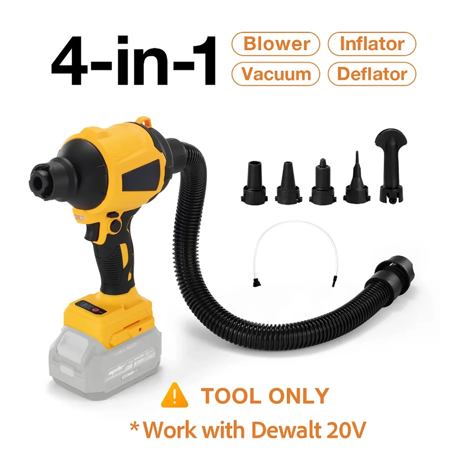 Souffleur d'air comprimé sans  - Cordless Air Pump 20V Battery avis et prix