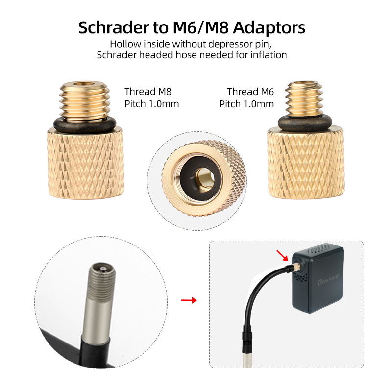 Adaptateur de valve de pneu 12 - Tire Inflator Nozzle Kit avis et prix