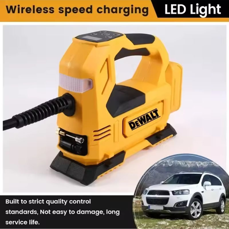 Pompe à air portable sans fil  - Cordless Air Pump 20V Battery avis et prix